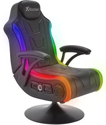 X Rocker Monsoon 4.1 Multi-Sound RGB Pedestal Gaming Chair