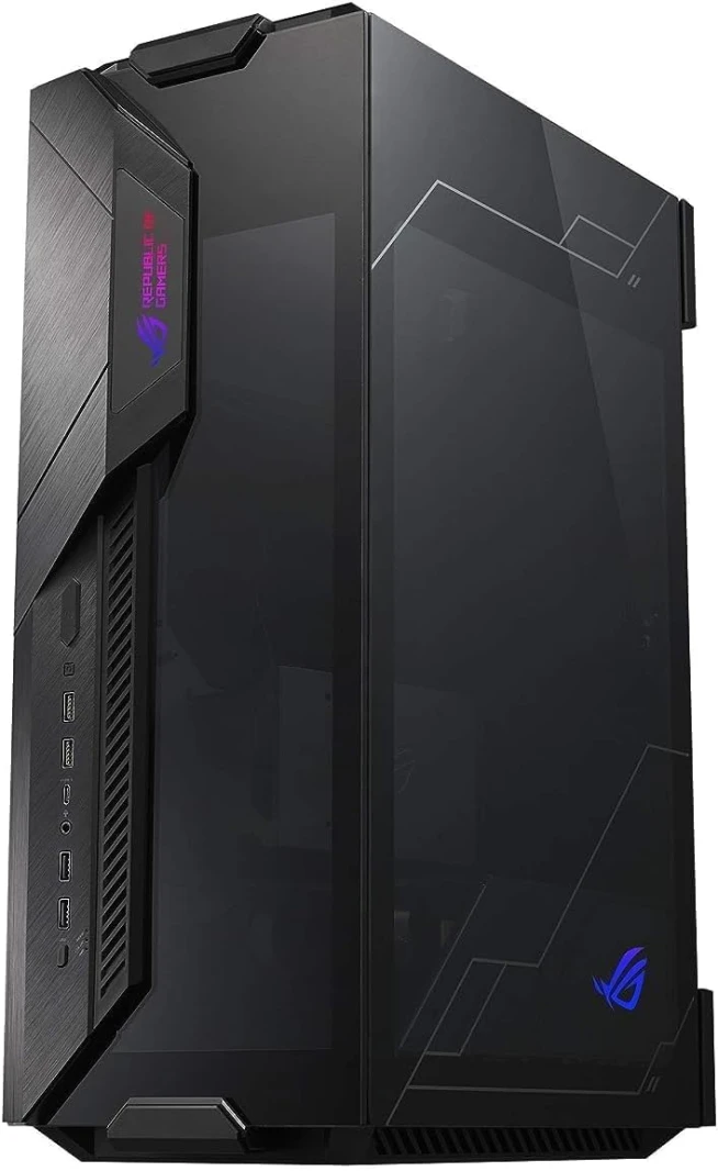 هيكل ألعاب ATX من ASUS GR101 ROG Z11 Mini-ITX/DTX بتصميم إمالة حاصل على براءة اختراع بزاوية 11 درجة