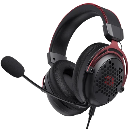 سماعة الألعاب السلكية Redragon H386 Pro Diomedes - صوت محيطي 7.1