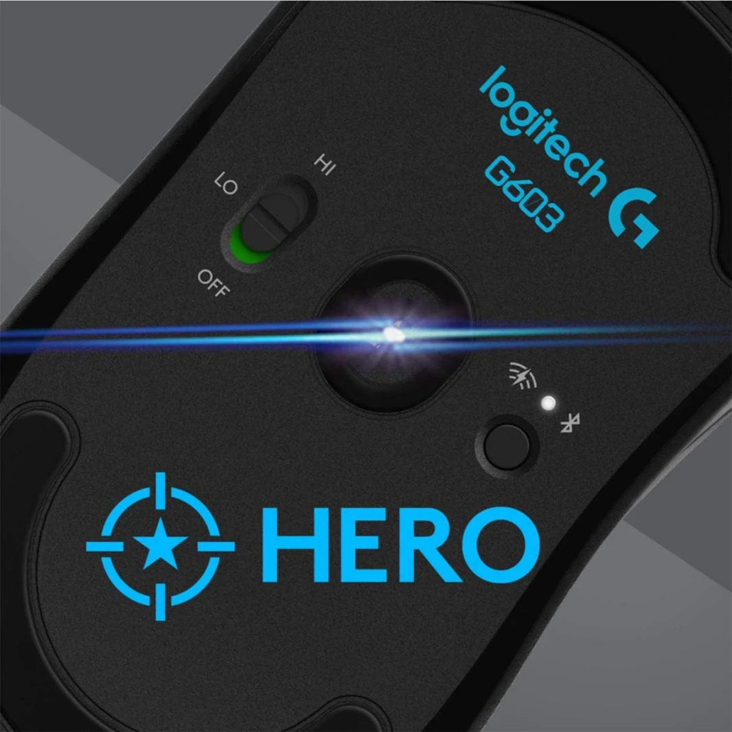 Logitech G603 HERO Lightweight Wireless Gaming Mouse