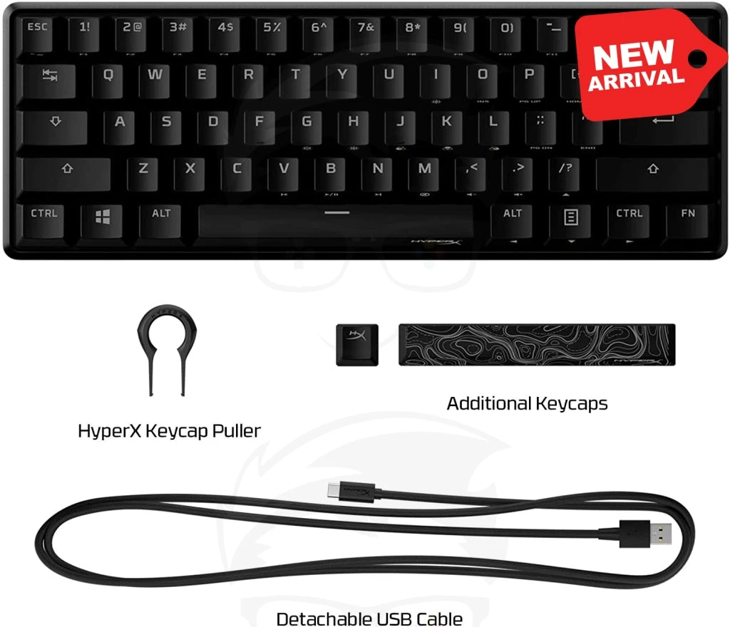 لوحة مفاتيح ميكانيكية HyperX Alloy Origins 60%