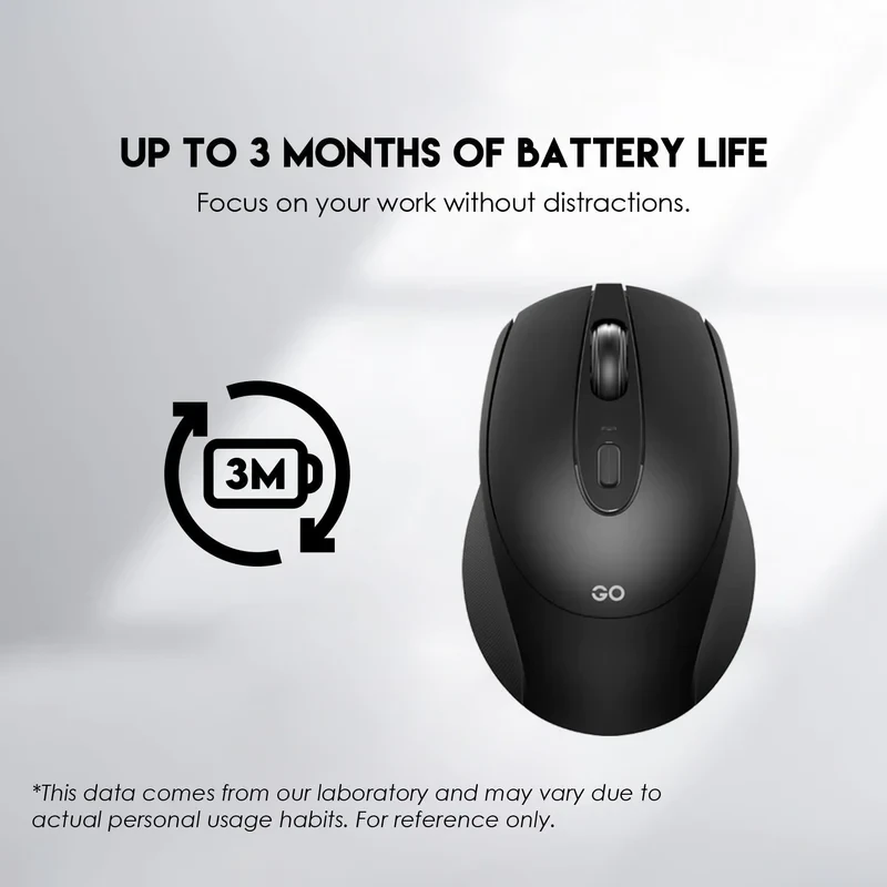 ماوس Fantech GO W191 اللاسلكي المزود بميزة Silent Click