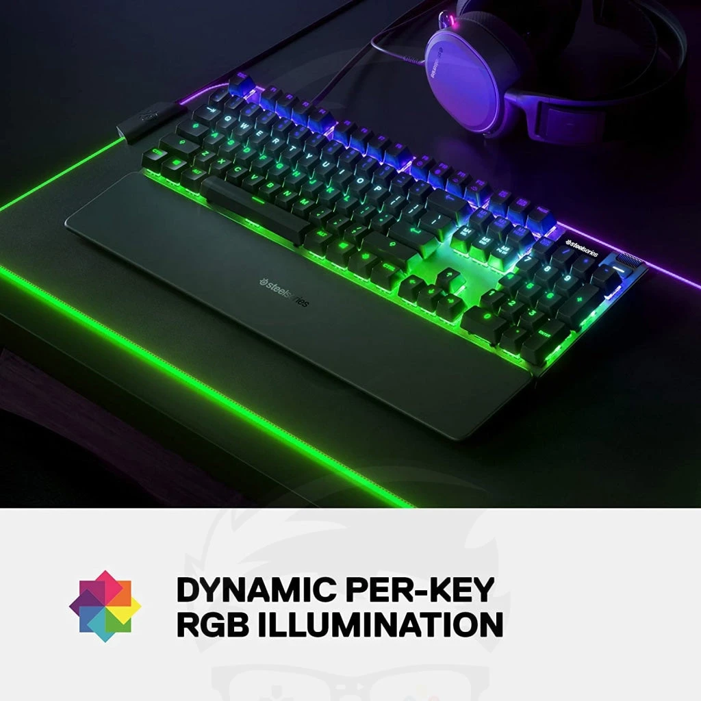 لوحة مفاتيح الألعاب الميكانيكية SteelSeries APEX 7 (المفتاح الأحمر)