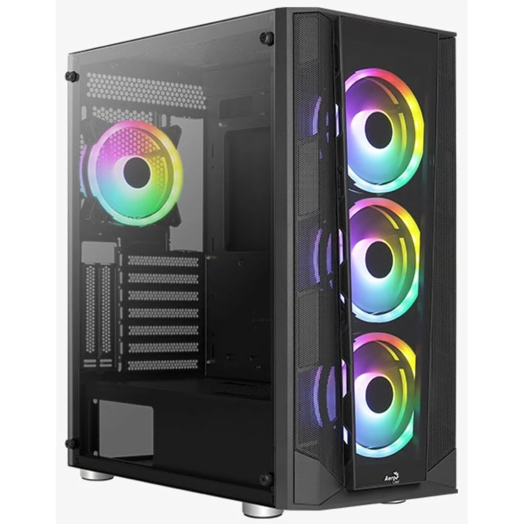 علبة ألعاب AeroCool Prism FRGB ATX Mid Tower