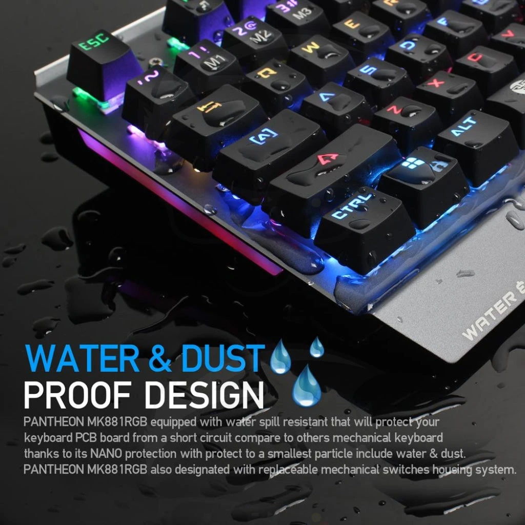لوحة مفاتيح الألعاب FANTECH MK881 Pantheon