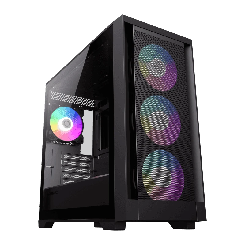 حقيبة ألعاب GAMEMAX Defender Mesh MATX RGB