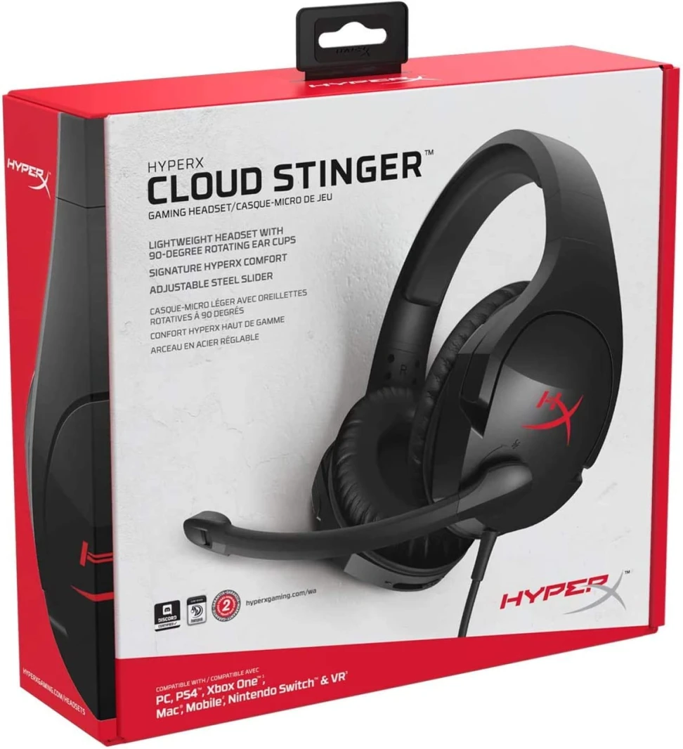سماعة الرأس HyperX Cloud Stinger للألعاب