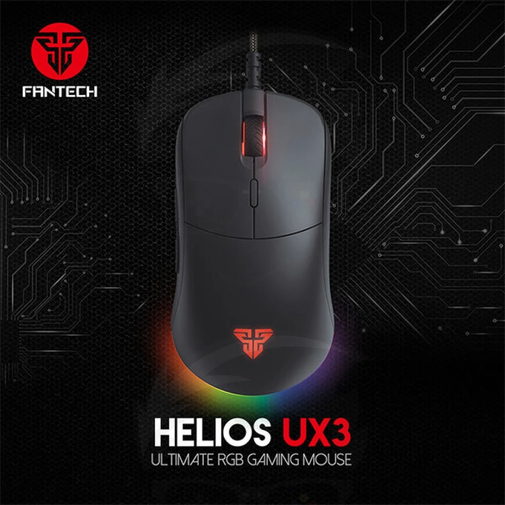 ماوس الألعاب Fantech HELIOS UX3 MACRO RGB
