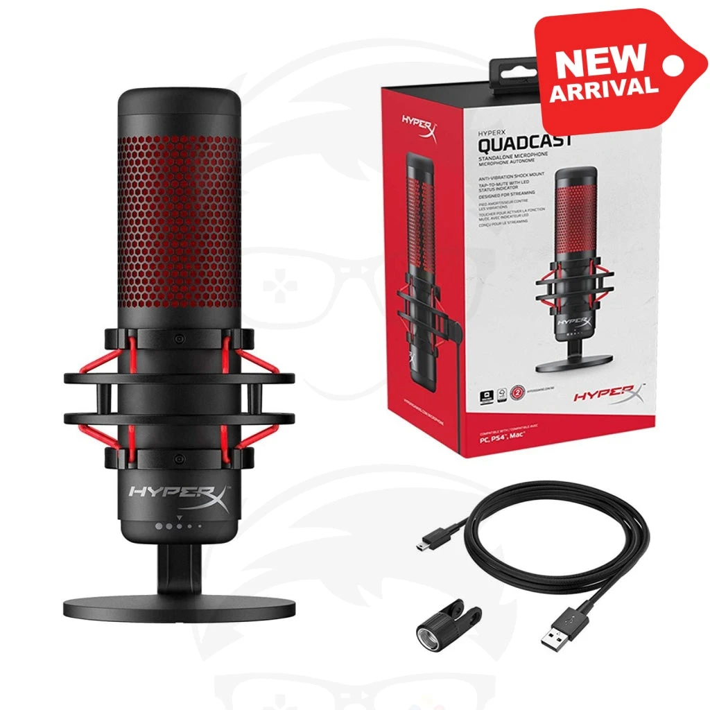 HyperX QuadCast - USB Condenser Gaming Microphone