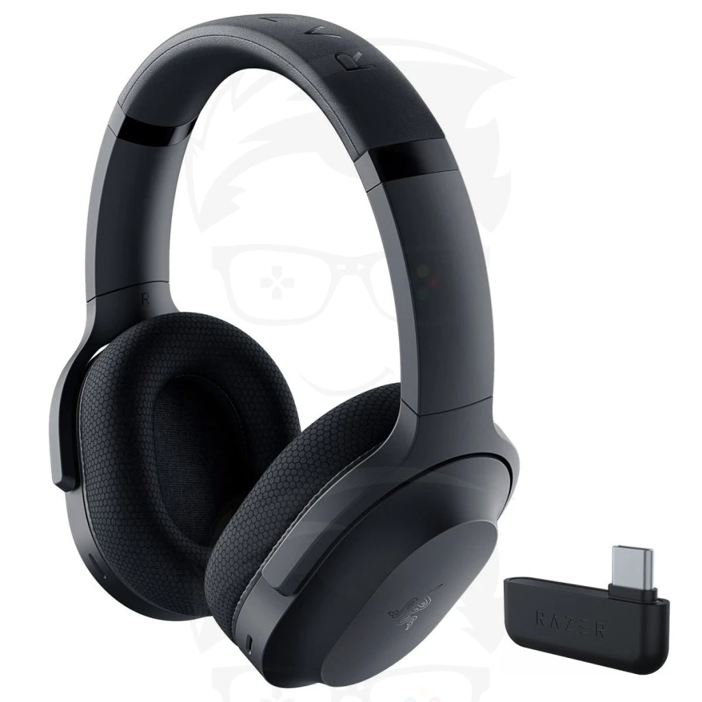 سماعة رأس Razer Barracuda X اللاسلكية وبلوتوث للألعاب والهواتف المحمولة بمنفذ USB Type-C وميكروفون للضوضاء