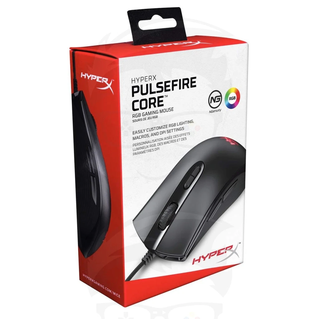 HyperX Pulsefire Core Wired Gaming Mouse - Black
