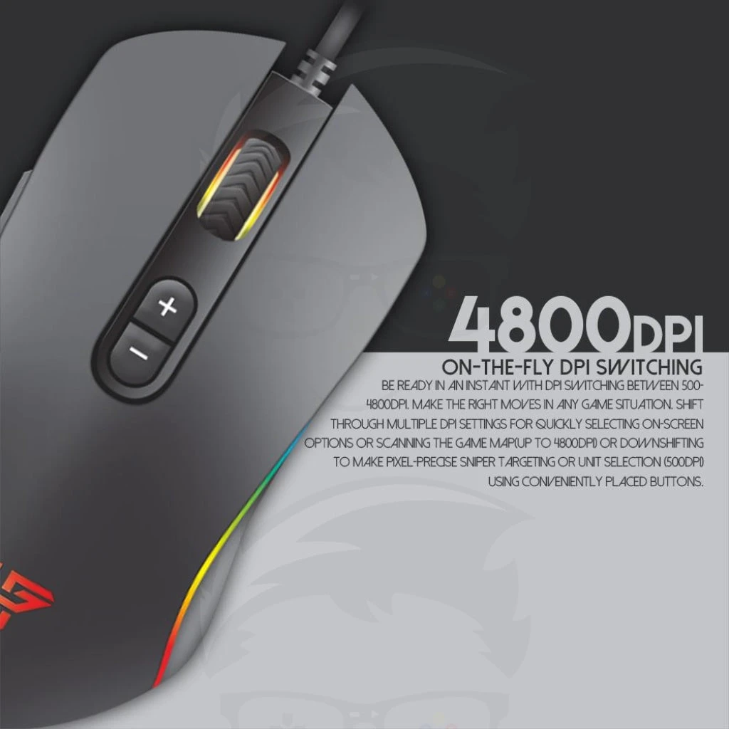 ماوس الألعاب FANTECH X9 Thor Macro RGB
