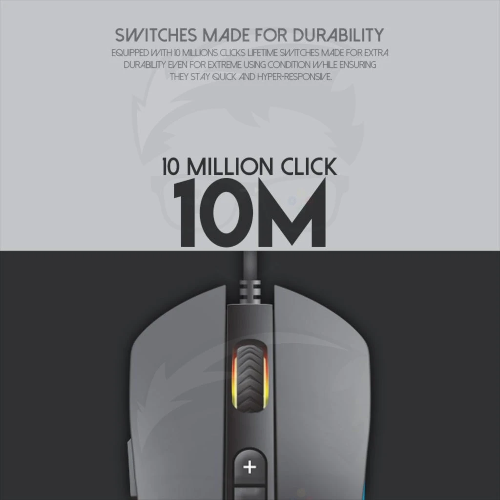 ماوس الألعاب FANTECH X9 Thor Macro RGB