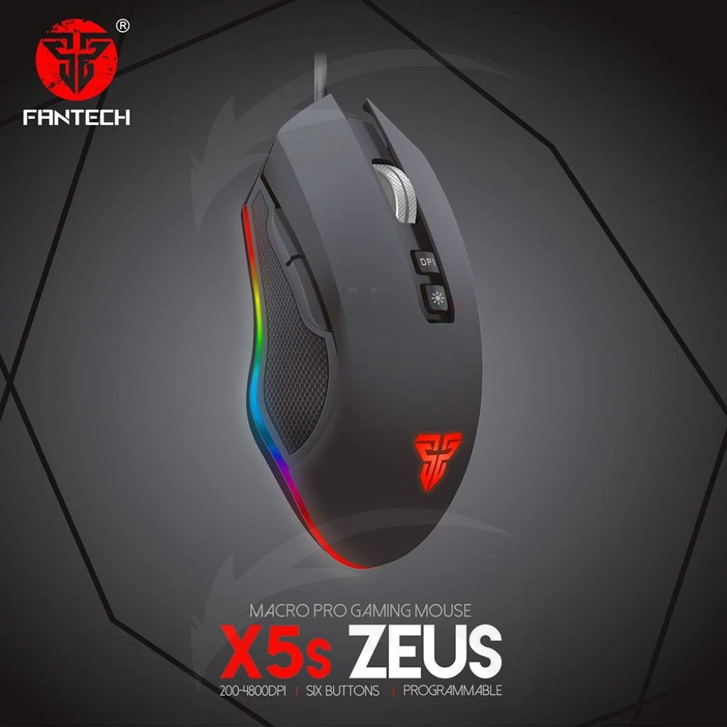 ماوس الألعاب FANTECH X5s Zeus Macro Pro