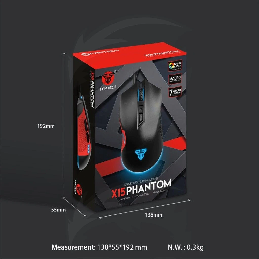 ماوس الألعاب فانتوم X15 من فانتيك