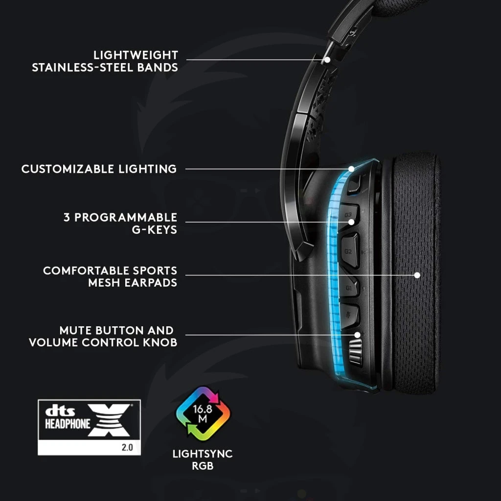 سماعة الألعاب Logitech G633S