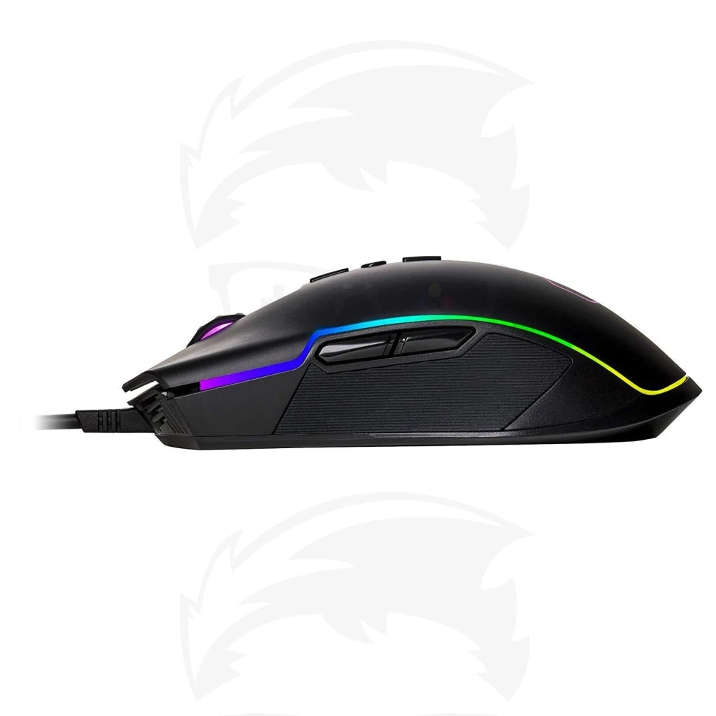 Cooler Master CM310 Gaming Mouse with Ambidextrous Grips, 10000 DPI Optical Sensor, and RGB Illumination