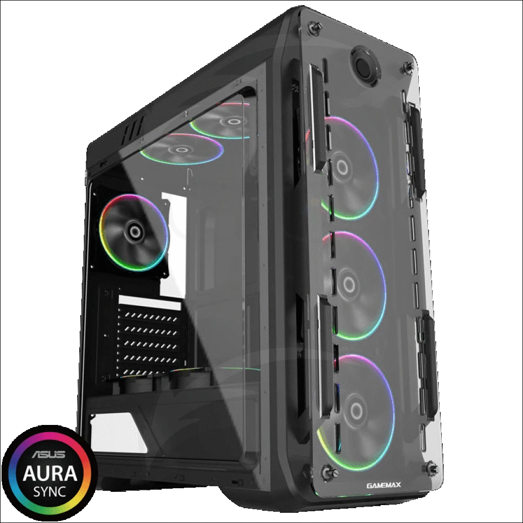 علبة ألعاب GAMEMAX Optical G510 BK ATX