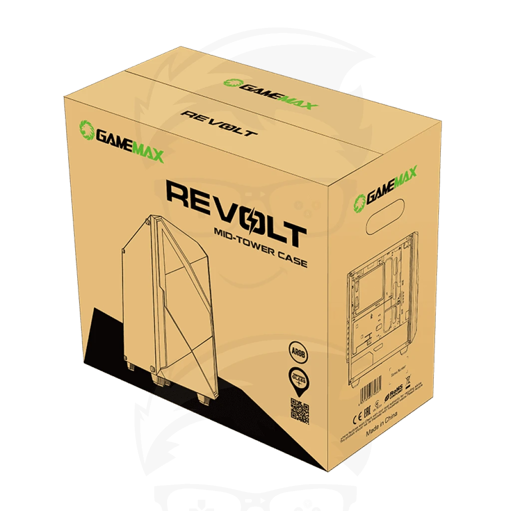 حقيبة الألعاب GAMEMAX Revolt ATX