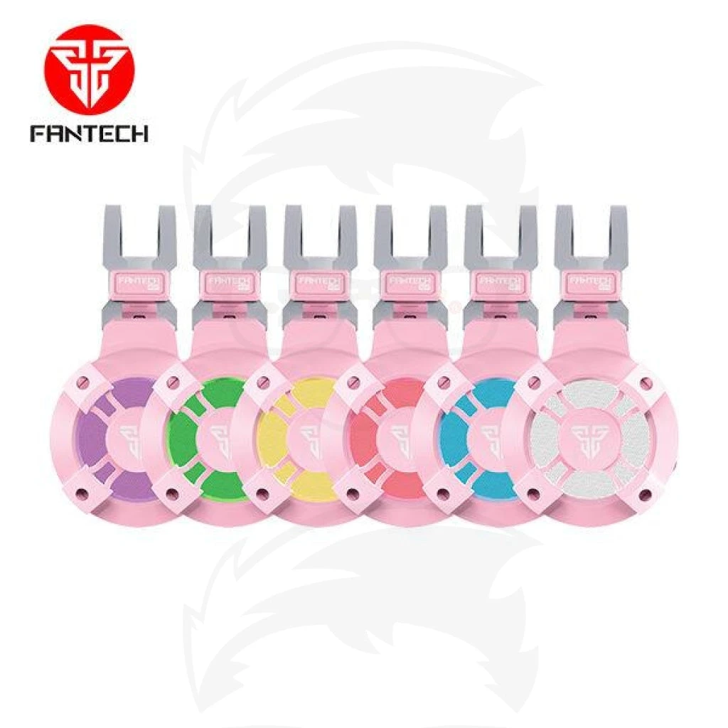 سماعة الرأس FANTECH HG11 SAKURA CAPTAIN 7.1 باللون الوردي
