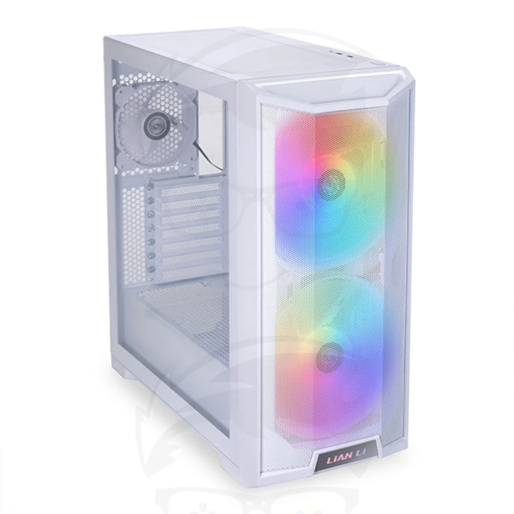 Lian Li LANCOOL 215 White ARGB 200mm Mid Tower Gaming Case