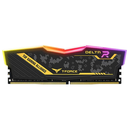 ذاكرة T-FORCE DELTA RGB DDR4 سعة 8 جيجابايت وتردد 3200 ميجا هرتز من TEAMGROUP
