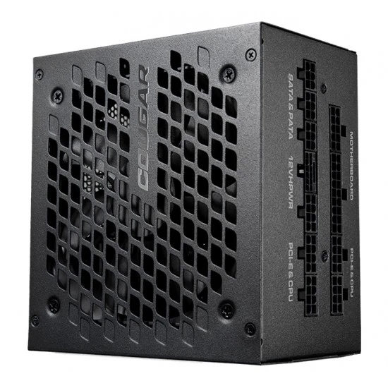 COUGAR GEX X2 850W ZERO FAN NOISE MODE 80 PLUS GOLD HIGH PERFORMANCE FULL MODULAR POWER SUPPLY - BLACK