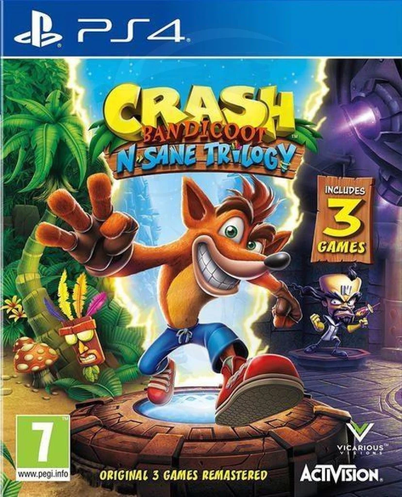 Crash Bandicoot N. Sane Trilogy - بلاي ستيشن 4
