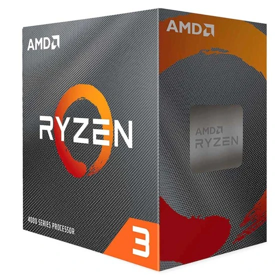 معالج AMD RYZEN 3 4300G لسطح المكتب مع رسومات RADEON و4 أنوية وحدة معالجة مركزية و8 خيوط تصل إلى 4.0 جيجاهرتز