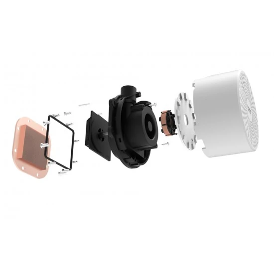 مبرد وحدة المعالجة المركزية السائل DARKFLASH RADIANT DC 360 ARGB مع 9 شفرات وأنابيب تبريد عالية القوة - أبيض