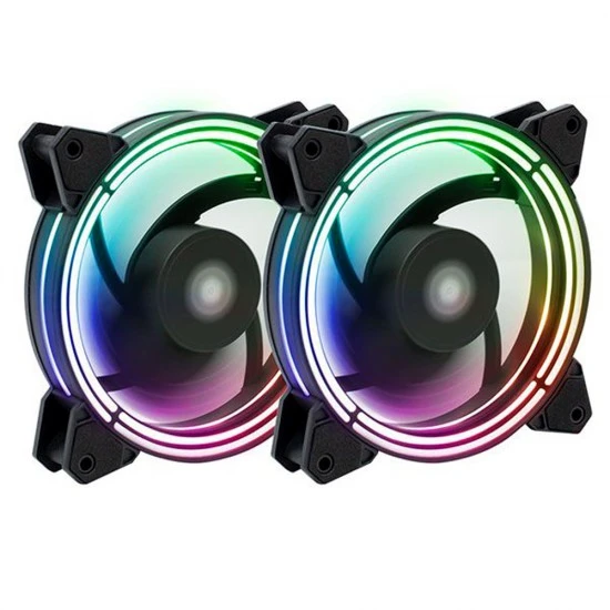 مبرد وحدة المعالجة المركزية DARKFLASH SYMPHONY TR240 الكل في واحد 240 مم ARGB LED عالي القيمة C/P - أسود