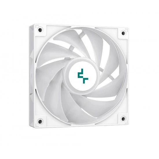 DEEPCOOL GAMMAXX AG620 WH ARGB 260W TDP بالكامل باللون الأبيض 6 أنابيب نحاسية مع مبرد هواء وحدة المعالجة المركزية بمروحة مزدوجة مقاس 120 مم