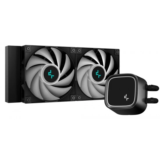 مبرد سائل DEEPCOOL LE520 240MM ARGB PWM FAN 220W TDP ANTI-LEAK TECH CPU AIO لـ INTEL وAMD