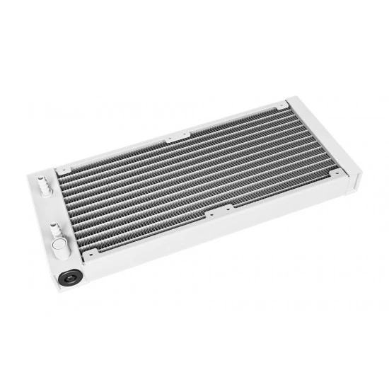 مبرد سائل DEEPCOOL LE520 240MM ARGB PWM FAN 220W TDP ANTI-LEAK TECH CPU AIO لـ INTEL وAMD - أبيض