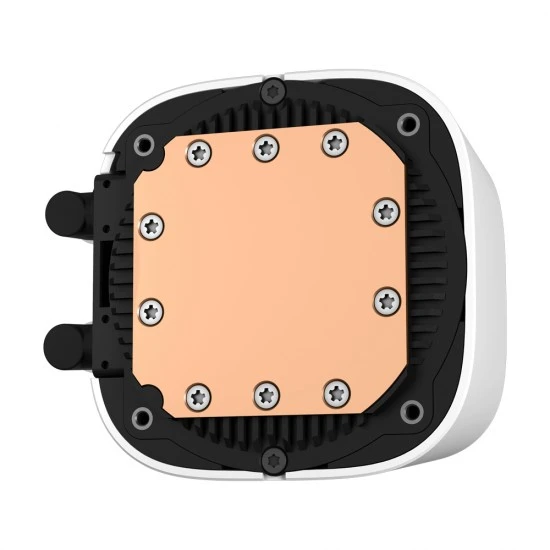 DEEPCOOL LE720 WH 250W TDP AIO 360MM ARGB PWM FAN COPPER COOLER ALUMINIUM RADIATOR ANTI-LEAK TECH CPU LIQUID COOLER - WH