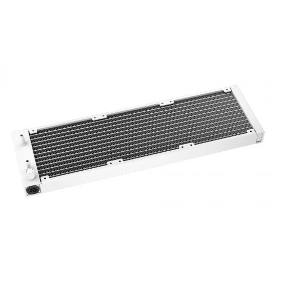 DEEPCOOL LE720 WH 250W TDP AIO 360MM ARGB PWM FAN COPPER COOLER ALUMINIUM RADIATOR ANTI-LEAK TECH CPU LIQUID COOLER - WH