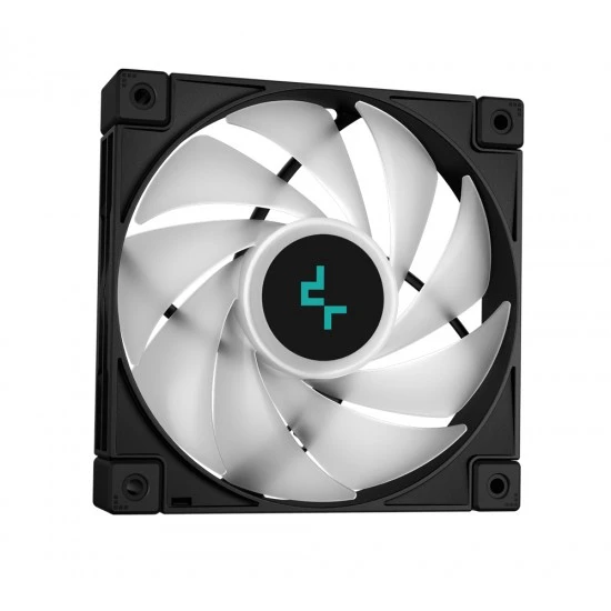 مبرد سائل وحدة المعالجة المركزية DEEPCOOL LS720 360MM AIO عالي الأداء وذو كفاءة منخفضة في الضوضاء وقطر 360 مم وتصميم غطاء المرآة اللانهائية