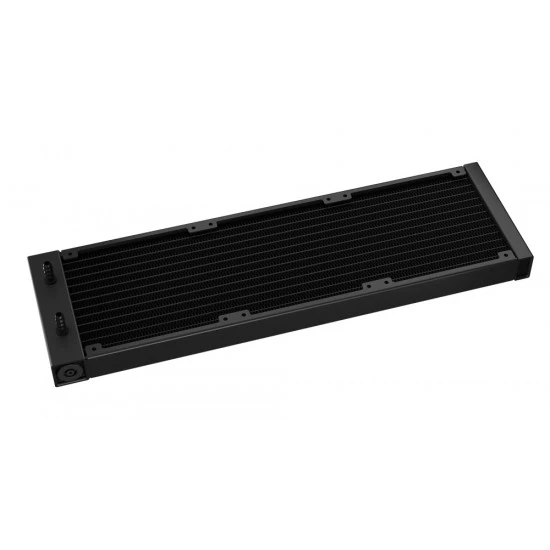 مبرد سائل وحدة المعالجة المركزية DEEPCOOL LS720 360MM AIO عالي الأداء وذو كفاءة منخفضة في الضوضاء وقطر 360 مم وتصميم غطاء المرآة اللانهائية