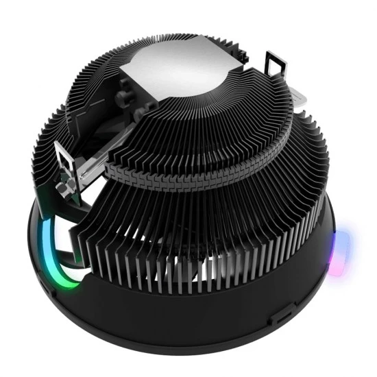 مبرد وحدة المعالجة المركزية GAMEMAX GAMMA 200 بتصميم فريد من نوعه RGB مع قاعدة نحاسية بنمط اللمس المباشر