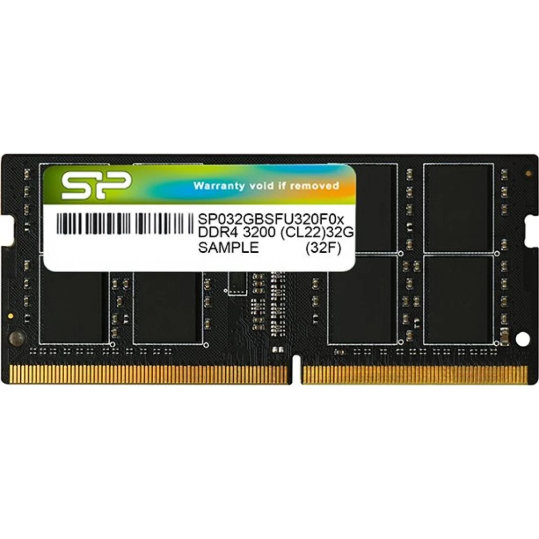 ذاكرة Silicon Power DDR4 SODIMM-3200 MHz سعة 32 جيجابايت لأجهزة الكمبيوتر المحمولة