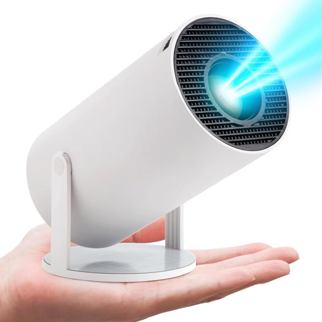 Universal HY300 Ultra HD High Dynamic Range 180 Degree Flip Portable Projector