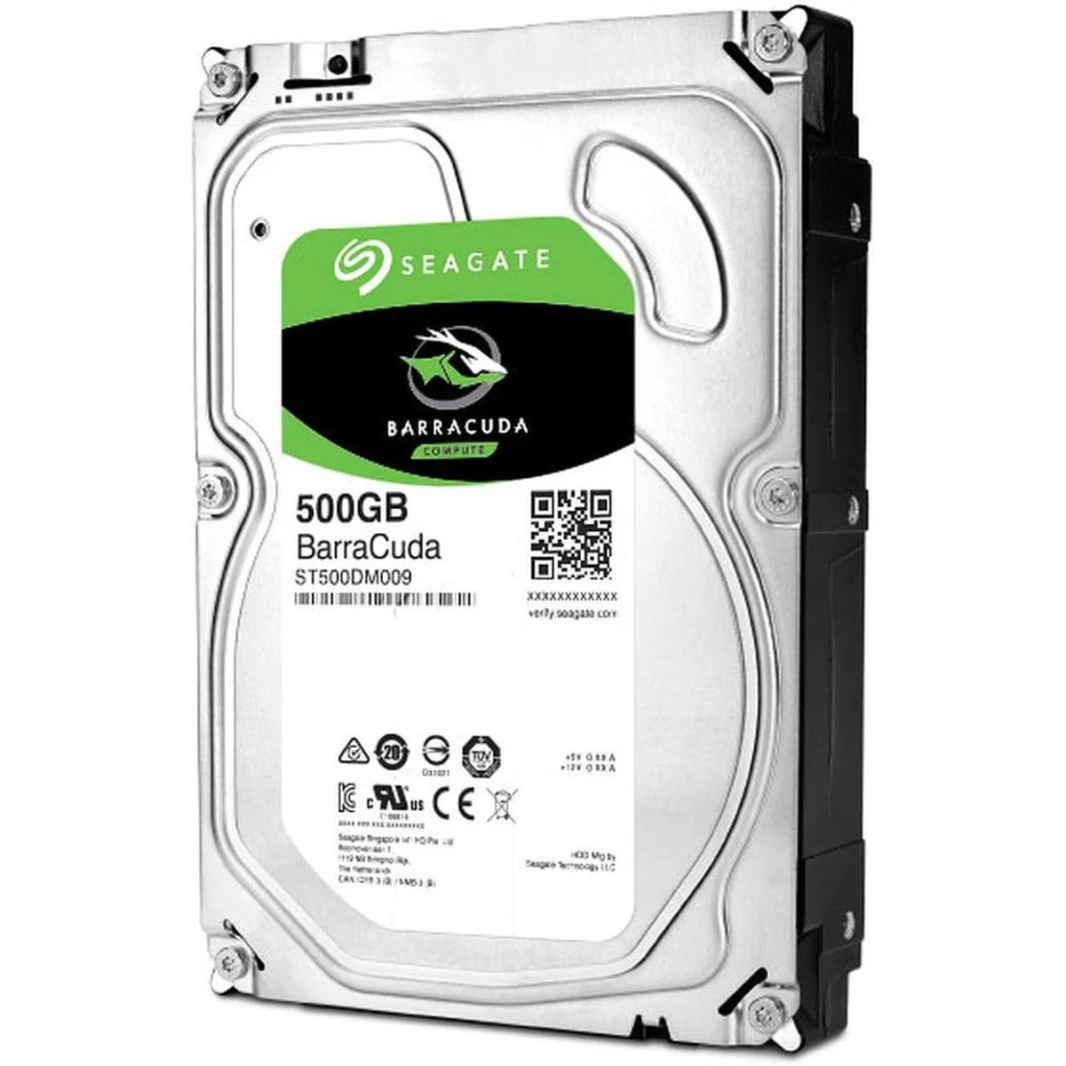 قرص صلب داخلي Seagate Green سعة 500 جيجابايت 3.5 بوصة بسرعة 7200 دورة في الدقيقة وسرعة 16 ميجابايت