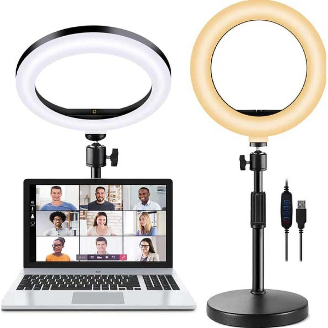 10+ inches XJ42P Full LED Light with Desk Stand