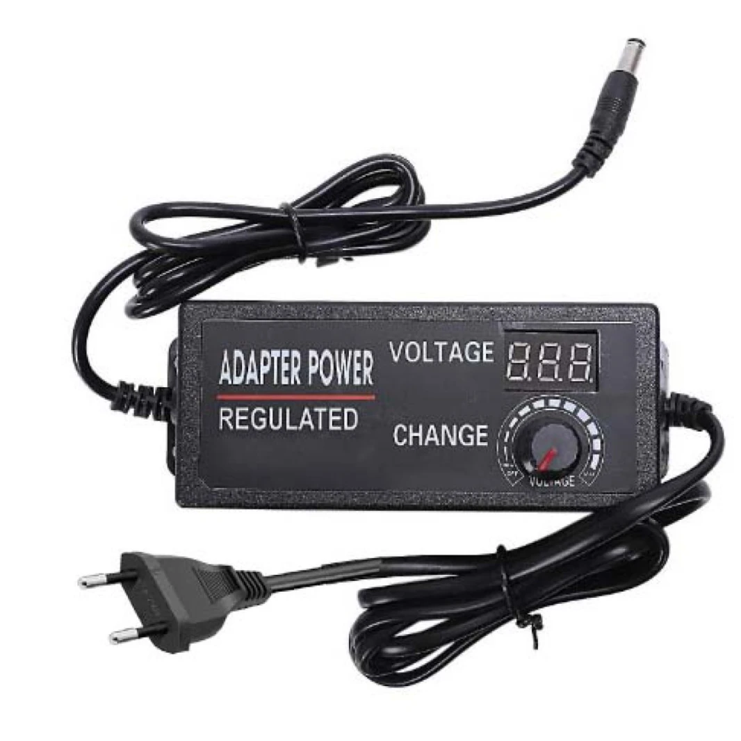 Universal Adjustable BSK-602 24V-3AM 3V AC To DC With Display Screen Voltage Regulated Power Adapter