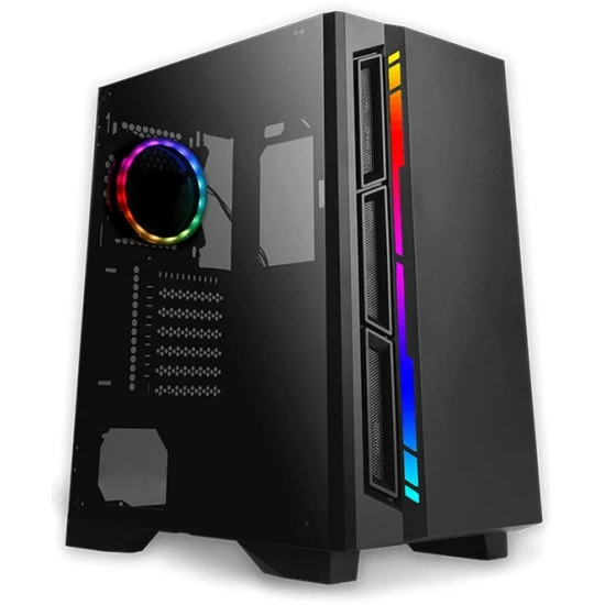 علبة ألعاب ANTEC NX400 MID TOWER ARGB ذات اللوحة الأمامية