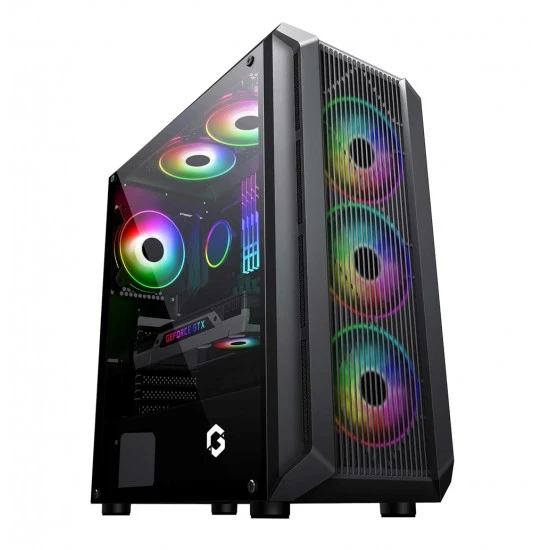 حل تبريد محسّن من سلسلة GAMEON TRIDENT II S مع هيكل ألعاب متوسط ​​الحجم متطور لتدفق الهواء