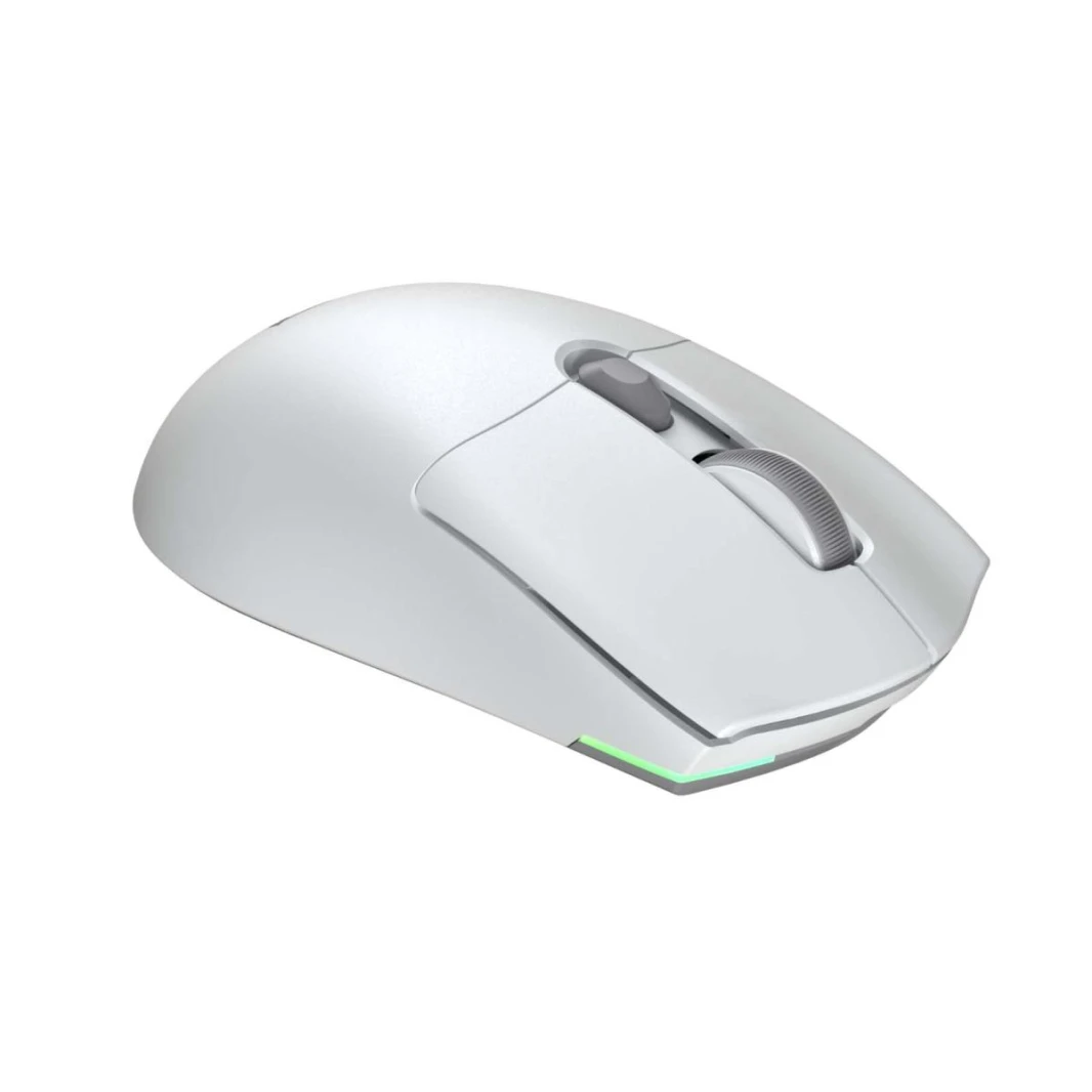 Meetion GW33 Tri-Mode 2.4G Wireless Bluetooth & Wired Gaming Ergonomic Mouse -White