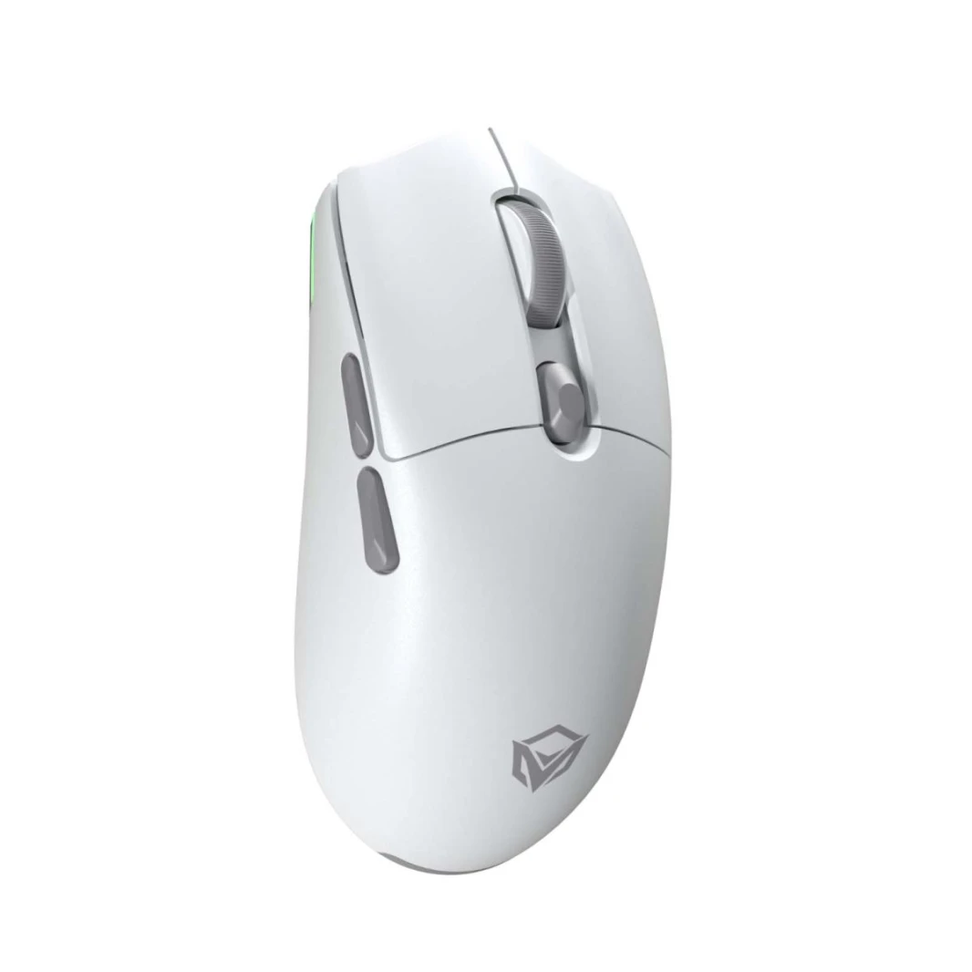 Meetion GW33 Tri-Mode 2.4G Wireless Bluetooth & Wired Gaming Ergonomic Mouse -White