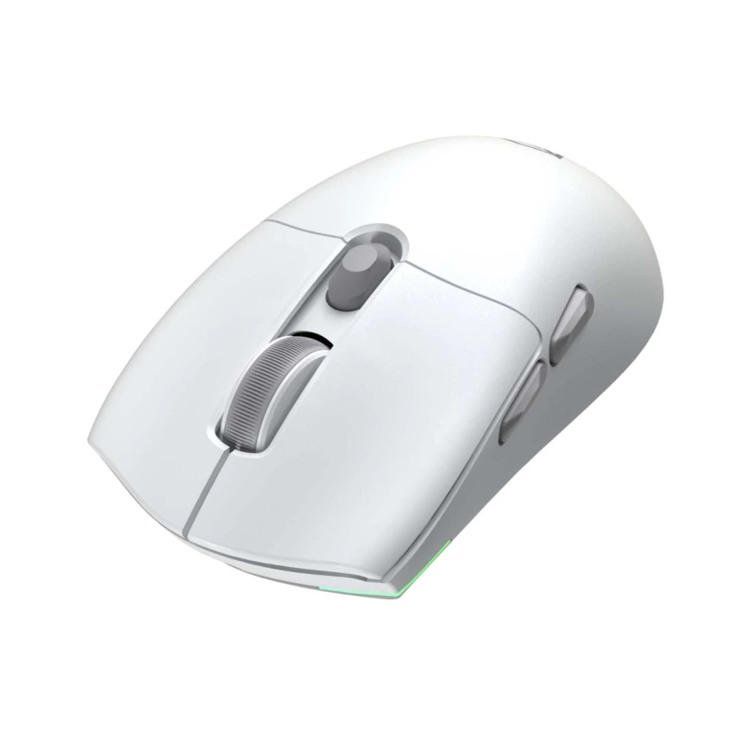 Meetion GW33 Tri-Mode 2.4G Wireless Bluetooth & Wired Gaming Ergonomic Mouse -White