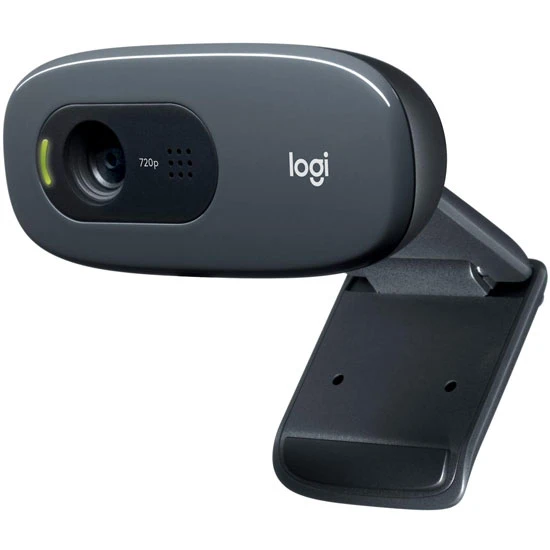 كاميرا ويب LOGITECH C270 HD بدقة 720 بكسل/30 إطارًا في الثانية